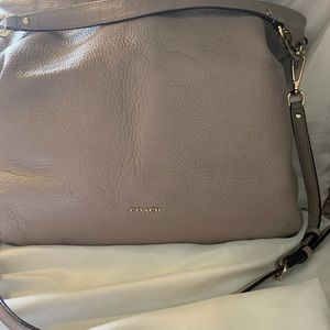 purple coach bag